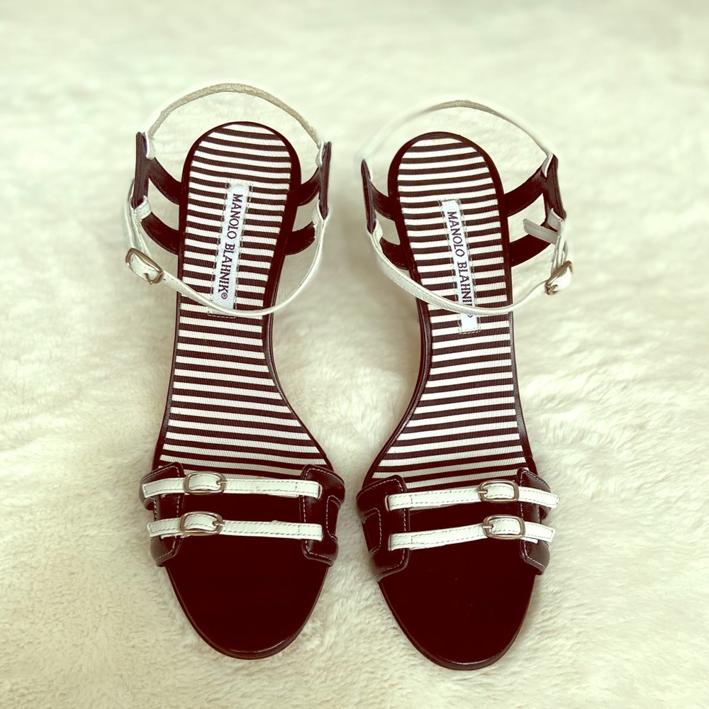 Manolo Blahnik sandals 39.5- excellent condition